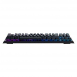 Teclado Gamer Cooler Master Ck530 Rgb Teclado Mecanico Switch Gateron Red Alambrico Negro Ingles Abasteo Mx