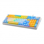 Teclado Gamer Cooler Master CK570 SF6 Chun-Li RGB, Teclado Mecánico, Switch Cherry MX Red, Alámbrico, Blanco (Inglés) image