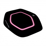 Tapete Gamer Cooler Master FM510 Halo, 14 x 11cm, Grosor 3mm, Negro/Rosa image