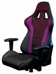 Cooler Master Silla Gamer Caliber R1, hasta 150Kg, Negro/Púrpura - Imagen adicional 3