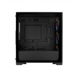 Gabinete Cooler Master ELITE 301, Mini-Tower, Micro-ATX/Mini-ITX, USB 3.0, sin Fuente, 3 Ventiladores Instalados, Negro image
