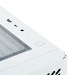 Gabinete Cooler Master Elite 502, Midi-Tower, ATX/EATX/Micro-ATX/Mini-ITX, USB 3.0, sin Fuente, 3 Ventiladores Instalados, Blanco - Imagen adicional 1