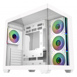 Gabinete Cooler Master Elite 681, Midi-Tower, ATX/Micro-ATX/Mini-ITX, USB 3.0, sin Fuente, 4 Ventiladores Instalados, Blanco