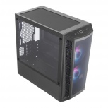 Gabinete Cooler Master MasterBox MB320L ARGB, Mini-Tower, Micro-ATX/Mini-ITX, USB 3.0, sin Fuente, 2 Ventiladores Instalados, Negro image