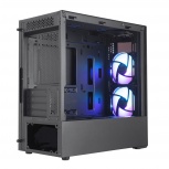 Gabinete Cooler Master MasterBox MB320L ARGB, Mini-Tower, Micro-ATX/Mini-ITX, USB 3.0, sin Fuente, 2 Ventiladores Instalados, Negro image