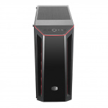 Gabinete Cooler Master MasterBox MB520 TG, Midi-Tower, ATX/Micro-ATX/Mini-ITX, USB 3.0, sin Fuente, 1 Ventilador Instalado, Negro/Rojo - Imagen adicional 8