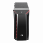 Gabinete Cooler Master MasterBox MB520 TG, Midi-Tower, ATX/Micro-ATX/Mini-ITX, USB 3.0, sin Fuente, 1 Ventilador Instalado, Negro/Rojo - Imagen adicional 5