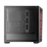 Gabinete Cooler Master MasterBox MB520 TG, Midi-Tower, ATX/Micro-ATX/Mini-ITX, USB 3.0, sin Fuente, 1 Ventilador Instalado, Negro/Rojo - Imagen adicional 6