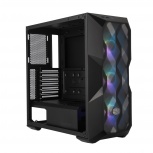 Gabinete Cooler Master MasterBox TD500 Mesh, Midi-Tower, ATX/EATX/Micro-ATX/Mini-ITX/SSI-CEB, USB 3.0, sin Fuente, 3 Ventiladores Instalados, Negro - Imagen adicional 1