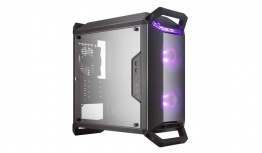 Gabinete Cooler Master MasterBox Q300P con Ventana RGB, Midi-Tower, Micro-ATX/Mini-ITX, USB 3.0, sin Fuente, Negro