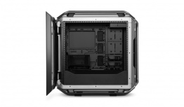 Gabinete Cooler Master Cosmos C700M, Full Tower, ATX/EATX/Micro-ATX/Mini-ITX, USB 3.0, sin Fuente, 4 Ventiladores Instalados, Negro/Gris image