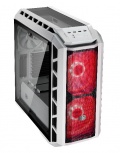 Gabinete Cooler Master MasterCase H500P, Midi-Tower, ATX/EATX/Micro-ATX/Mini-ITX, USB 2.0/3.0, sin Fuente, 3 Ventiladores Instalados, Blanco image