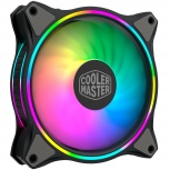 Ventilador Cooler Master MasterFan MF120 Halo, 120mm, 1800RPM, ARGB, Negro/Gris - Imagen adicional 1
