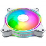 Ventilador Cooler Master MasterFan MF120 Halo, 120mm, 1800RPM, RGB, Blanco  image
