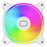 Ventilador Cooler Master Master MasterFan MF120 HALO², 120mm, 2050RPM, ARGB, Blanco  image