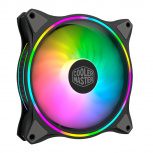 Ventilador Cooler Master MasterFan MF140 Halo, 140mm, 1800RPM, ARGB, Negro