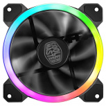 Ventilador Cooler Master MasterFan MF120 S2, 120mm, 1200RPM, ARGB, Negro image