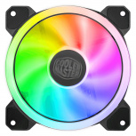 Ventilador Cooler Master MasterFan MF120 S3, 120mm, 1800RPM, ARGB, Negro  image