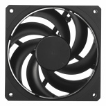 Ventilador Cooler Master Mobius Black, 120mm, 2050RPM, Negro