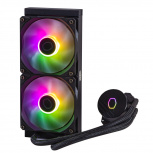 Cooler Master MasterLiquid 240L Core ARGB Enfriamiento Líquido para CPU, 2x 120mm, hasta 1750RPM, Negro - Imagen adicional 3