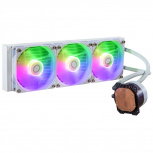 Cooler Master MasterLiquid 360L Core ARGB Enfriamiento Líquido para CPU, 3x 120mm, hasta 1750RPM, Blanco  image