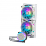 Cooler Master MasterLiquid ML240 Illusion Wh Enfriamiento Líquido para CPU, 2x 120mm, hasta 1800RPM, Blanco  image