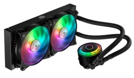 Cooler Master MasterLiquid ML240R Enfriamiento Líquido para CPU, 2x 120mm, hasta 2000RPM, Negro image