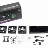 Cooler Master MasterLiquid ML360 Mirror Enfriamiento Líquido para CPU, 3x 120mm, hasta 1800RPM, Negro