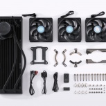 Cooler Master MasterLiquid ML360 Mirror Enfriamiento Líquido para CPU, 3x 120mm, hasta 1800RPM, Negro