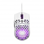 Mouse Gamer Ergonómico Cooler Master MM711, Alámbrico, Óptico, 16.000DPI, USB-A, Blanco