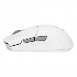 Mouse Gamer Cooler Master Óptico MM712, Alámbrico/Inalámbrico, USB, 19.000DPI, Blanco - Imagen adicional 3