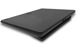 Cooler Master Base Enfriadora NotePal L2 para Laptops 17'', con 1 Ventilador de 1000RPM, Negro - Imagen adicional 1