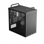 Gabinete Cooler Master QUBE 340, Midi-Tower, Micro-ATX/Mini-ITX, USB 3.0, sin Fuente, 1 Ventilador Instalado, Negro