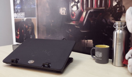 Cooler Master Base Enfriadora Ergostand IV para Laptop 17", 1 Ventilador, Negro image