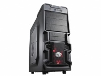 Gabinete Cooler Master K380 con Ventana, Midi-Tower, ATX/micro-ATX, USB 2.0/3.0, sin Fuente, Negro