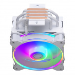 Disipador CPU Cooler Master Hyper 212 Halo White, 120mm, hasta 2050RPM, Blanco 