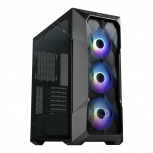 Gabinete Cooler Master MasterBox TD500 Mesh V2, Midi-Tower, ATX/EATX/Micro-ATX/Mini-ITX/SSI-CEB, USB 3.0, sin Fuente, 3 Ventiladores Instalados, Negro - Imagen adicional 1