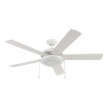 Coolfan Ventilador de Techo Vendaval, 3 Velocidades, 52", Blanco