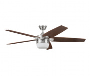 Coolfan Ventilador de Techo Passat CCT, 3 Velocidades, 54", Plata