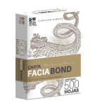 Copamex Papel FACIABLANCA 75g/m², Carta, 500 Hojas, Blancura 99%