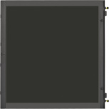 Corsair Panel de Vidrio Templado AIRFLOW para iCUE 4000X/4000D/4000D, Negro