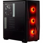 Gabinete Corsair SPEC-DELTA RGB con Ventana, Midi-Tower, ATX/Micro-ATX/Mini-ITX, USB 3.0, sin Fuente, Negro