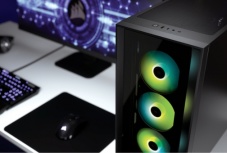 Gabinete Corsair iCUE 4000X RGB, Midi-Tower, ATX/EATX/Micro-ATX/Mini-ITX, USB 3.0, sin Fuente, 3 Ventiladores Instalados, Negro - Imagen adicional 5