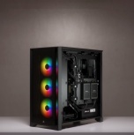Gabinete Corsair iCUE 4000X RGB, Midi-Tower, ATX/EATX/Micro-ATX/Mini-ITX, USB 3.0, sin Fuente, 3 Ventiladores Instalados, Negro - Imagen adicional 7