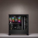 Gabinete Corsair iCUE 4000X RGB, Midi-Tower, ATX/EATX/Micro-ATX/Mini-ITX, USB 3.0, sin Fuente, 3 Ventiladores Instalados, Negro - Imagen adicional 8