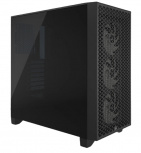 Gabinete Corsair 3000D RGB AIRFLOW, Midi-Tower, ATX/Micro-ATX/Mini-ITX, USB 3.0, sin Fuente, 3 Ventiladores Instalados, Negro - Imagen adicional 1
