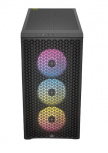 Gabinete Corsair 3000D RGB AIRFLOW, Midi-Tower, ATX/Micro-ATX/Mini-ITX, USB 3.0, sin Fuente, 3 Ventiladores Instalados, Negro - Imagen adicional 4