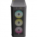 Gabinete Corsair 480T RGB Airflow, Midi-Tower, ATX/EATX/Micro-ATX/Mini-ITX, USB 3.0, sin Fuente, 3 Ventiladores Instalados, Negro image
