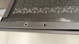 Gabinete Corsair Icue Link 3500X, Midi-Tower, ATX/EATX/Micro-ATX/Mini-ITX, USB 3.0, sin Fuente, sin Ventiladores Instalados, Negro ― con detalles estéticos, tapa metálica no cierra bien por falta de pivotes.