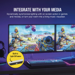 Corsair Kit de Tira Led RGB iCUE LS100, 2 x 25cm - Imagen adicional 3